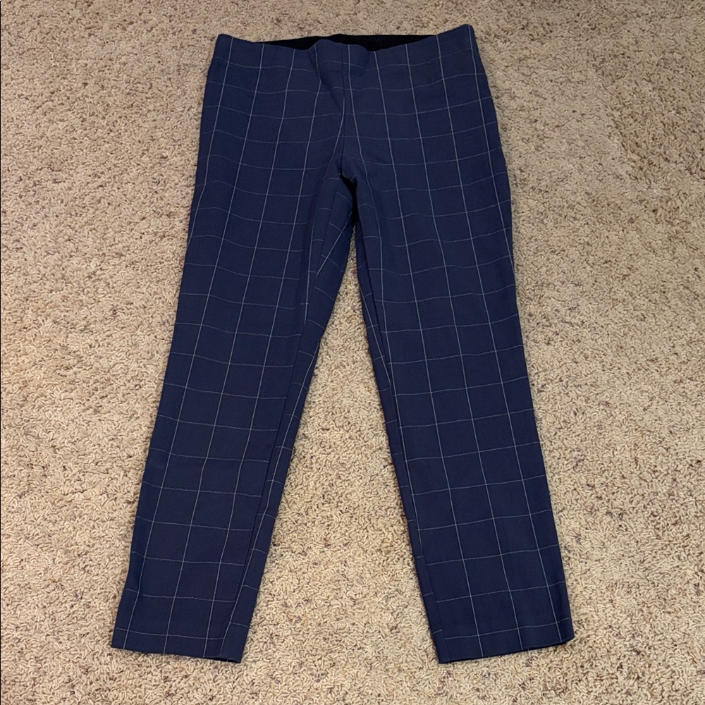 a new day Women’s Blue Checkered Dress Pants